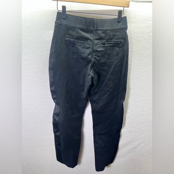 Spanx Black Capri Slacks Womens S Stretch Cute Comfy Work Teller Office 2272 - Picture 7 of 8